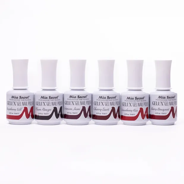 Berry Red Gelux™ Gel Polish Collection