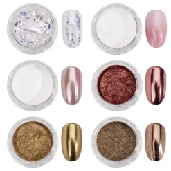 Chrome Mirror Powders Collection (6pc)