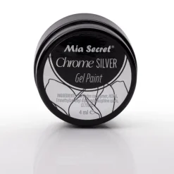 Chrome Silver Gel Paint