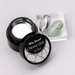 Chrome Silver Gel Paint