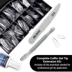 Coffin Gel Tips Kit