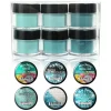 Deep Ocean Colored Acrylic Powder Collection (Remix series)