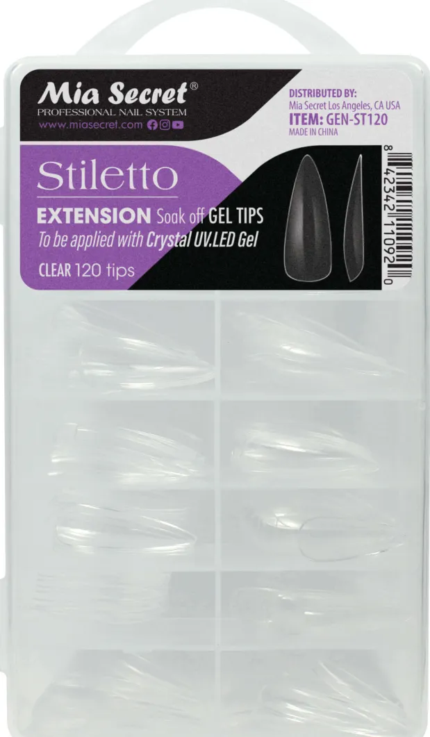 Extension Soak Off Gel Tips