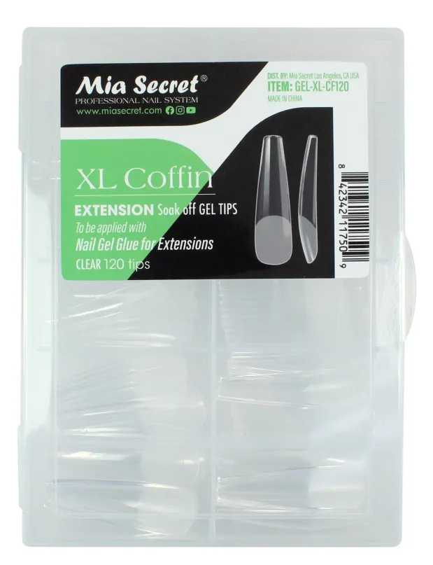 Extra Long Gel Extension Tips
