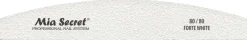 Forte White Halfmoon Nail File (singles)