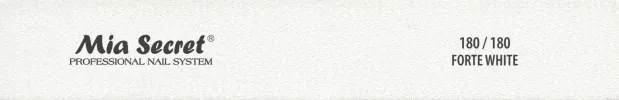 Forte White Jumbo Nail File (singles)