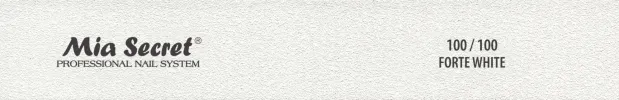 Forte White Jumbo Nail File (singles)