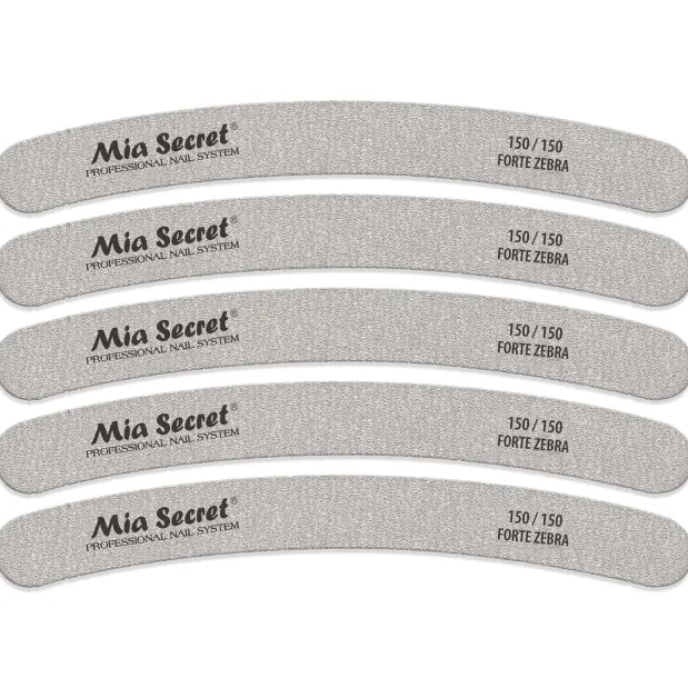 Forte Zebra Curve Nail File 150/150 Green Center
