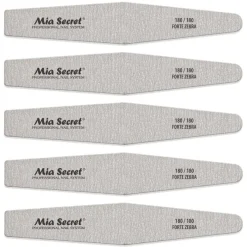 Forte Zebra Diamond Nail File 180/180 Blue Center