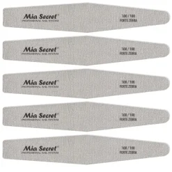 Forte Zebra Diamond Nail File 100/100 Pink Center