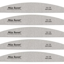 Forte Zebra Halfmoon Nail File 150/150 Green Center