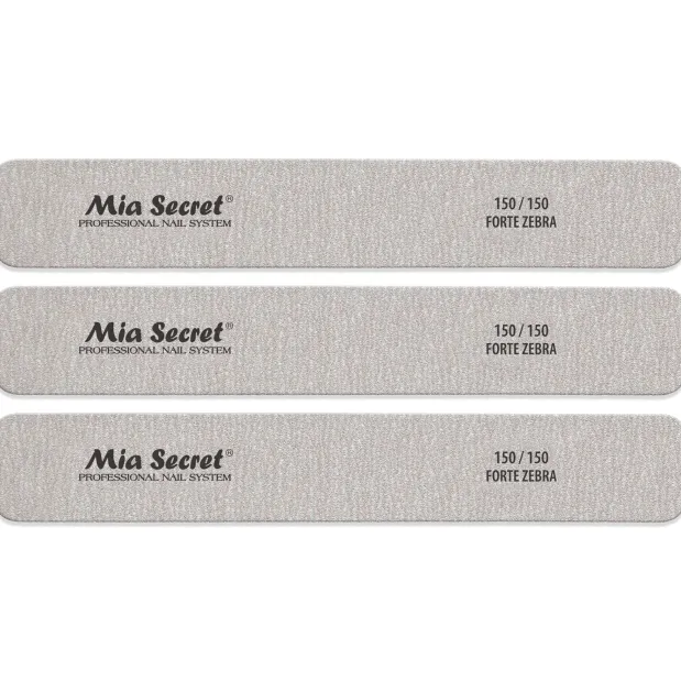 Forte Zebra Jumbo Nail File 150/150 Green Center