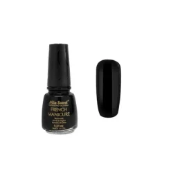 French Manicure Pure Black