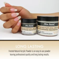 Frosted Natural Acrylic Powder