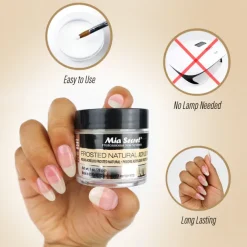 Frosted Natural Acrylic Powder