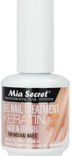 Gel Nail Treatment (Keratin Base & Top Gel)