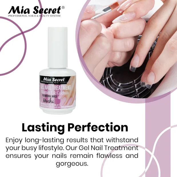 Gel Nail Treatment (With Vitamin E & Calcium)