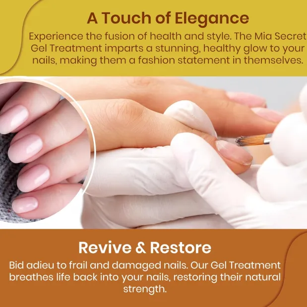 Gel Nail Treatment (With Vitamin E & Calcium)