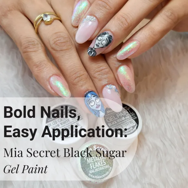 Gel Paint Black Sugar