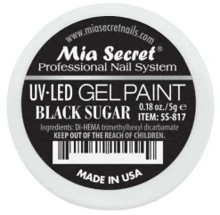 Gel Paint Black Sugar