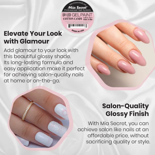 Gel Paint Cotton Candy