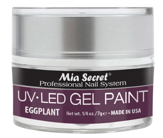 Gel Paint Eggplant