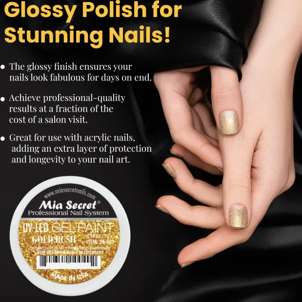 Gel Paint Gold Rush