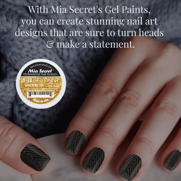 Gel Paint Gold Rush