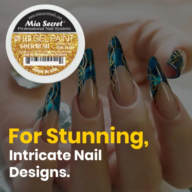 Gel Paint Gold Rush