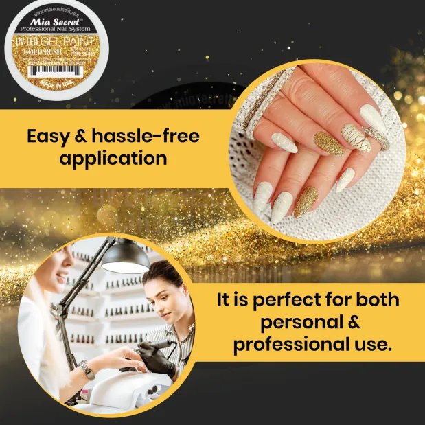 Gel Paint Gold Rush