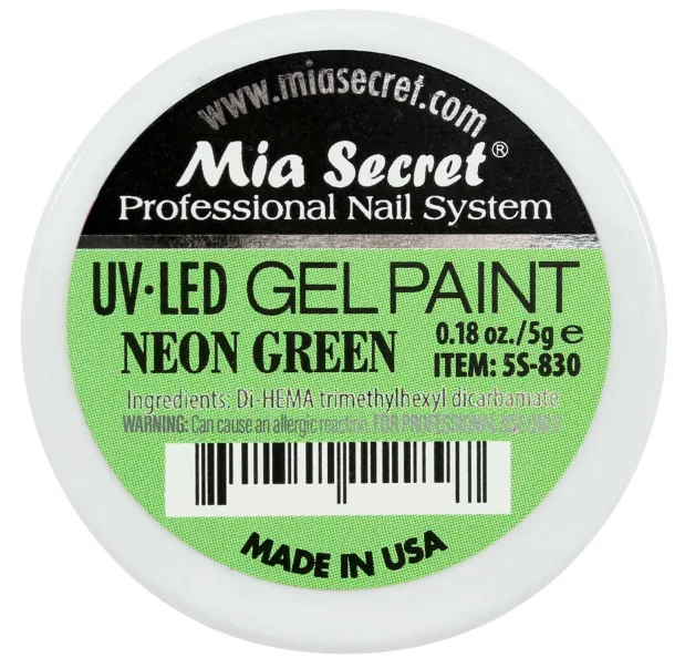 Gel Paint Neon Green
