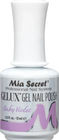 Gelux Gel Polish Baby Violet