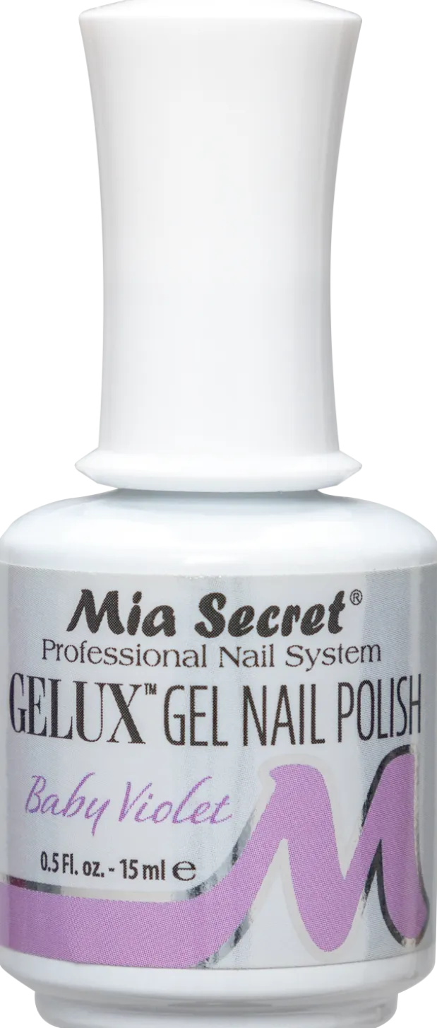 Gelux Gel Polish Baby Violet