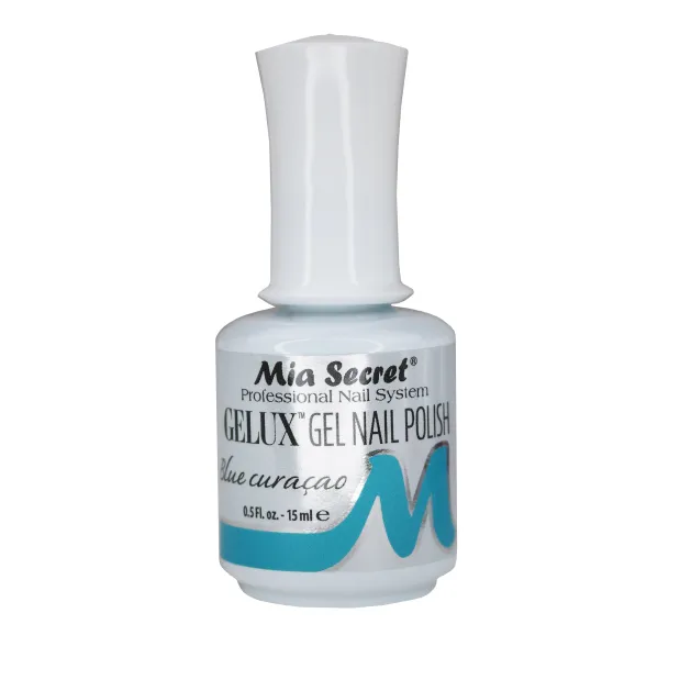 Gelux Gel Polish Blue Curacao