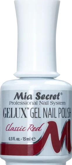Gelux Gel Polish Classic Red