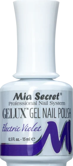 Gelux Gel Polish Electric Violet