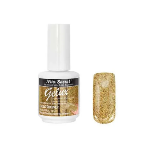 Gelux Gel Polish Gold Shower