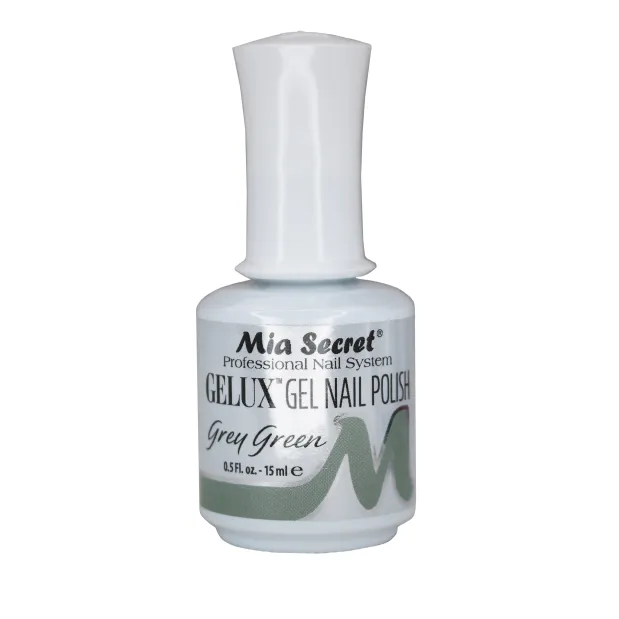 Gelux Gel Polish Grey Green