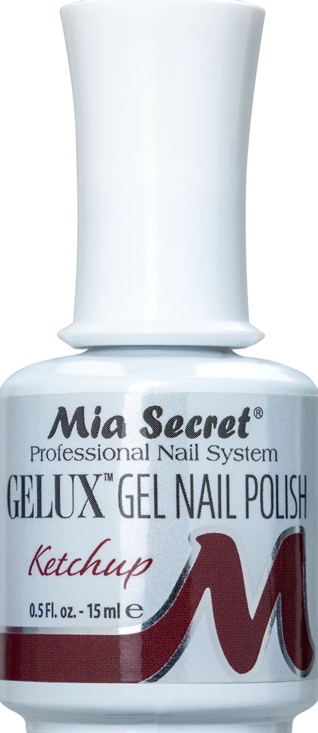 Gelux Gel Polish Ketchup