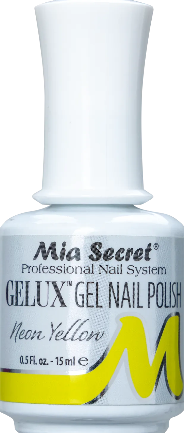 Gelux Gel Polish Neon Yellow