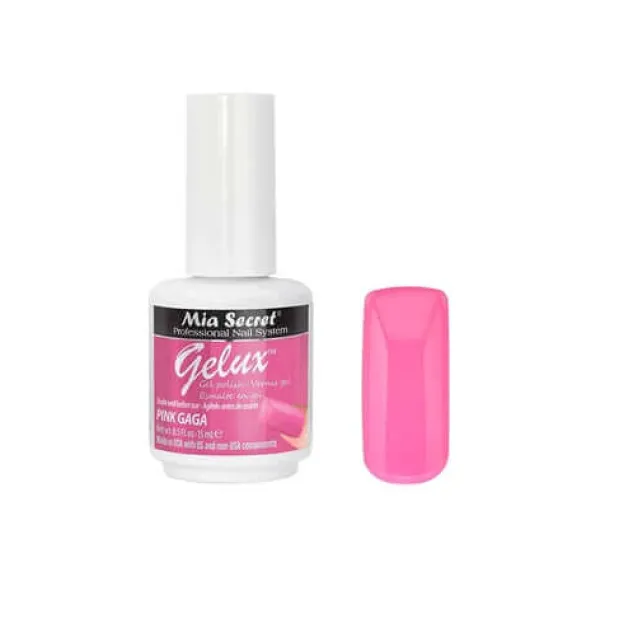 Gelux Gel Polish Pink Gaga