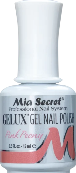 Gelux Gel Polish Pink Peony