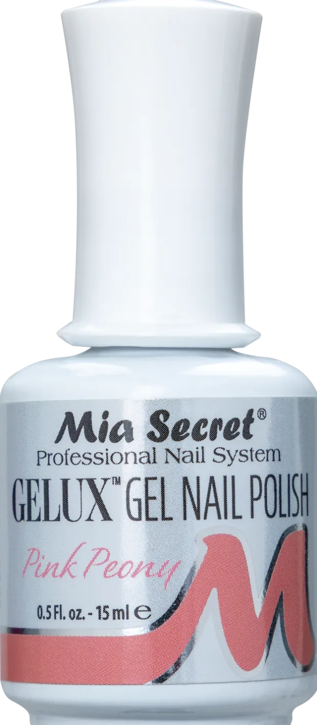 Gelux Gel Polish Pink Peony