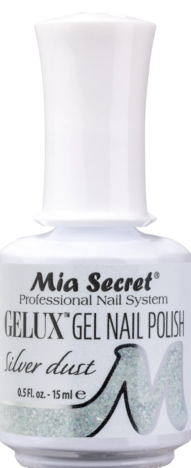 Gelux Gel Polish Silver Dust