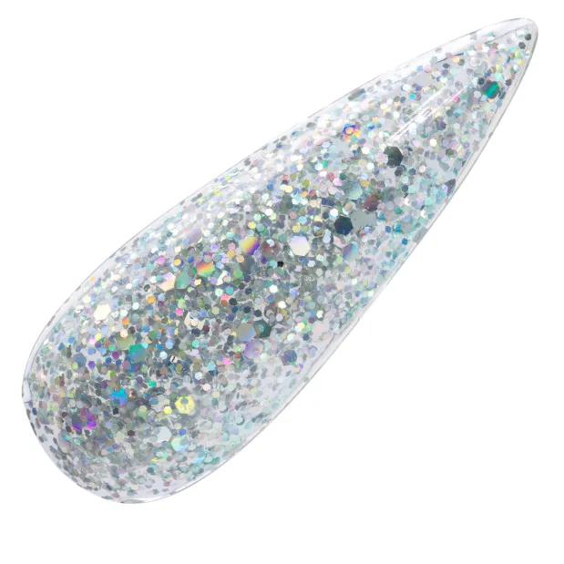 Gelux Gel Polish Silver Dust