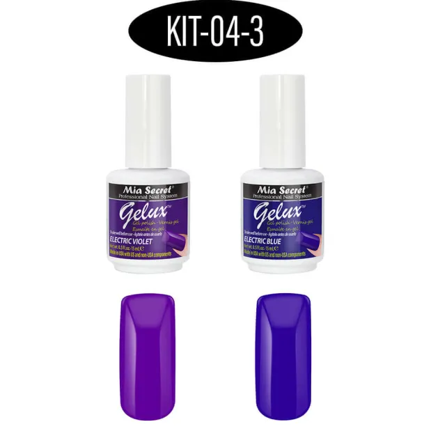 Gelux Soak-Off Gel Polish Kit