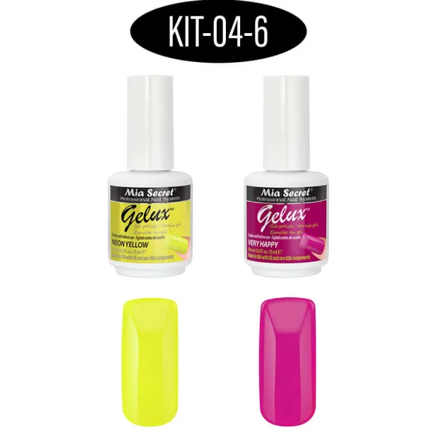 Gelux Soak-Off Gel Polish Kit