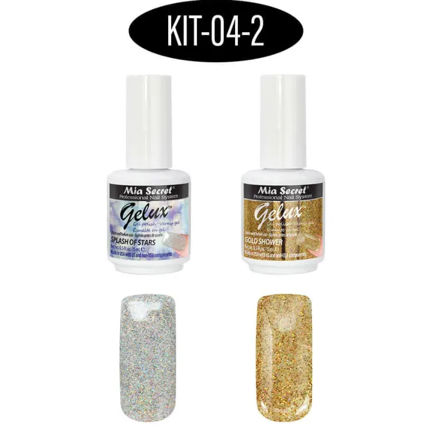 Gelux Soak-Off Gel Polish Kit
