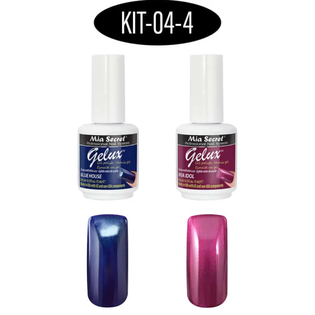 Gelux Soak-Off Gel Polish Kit