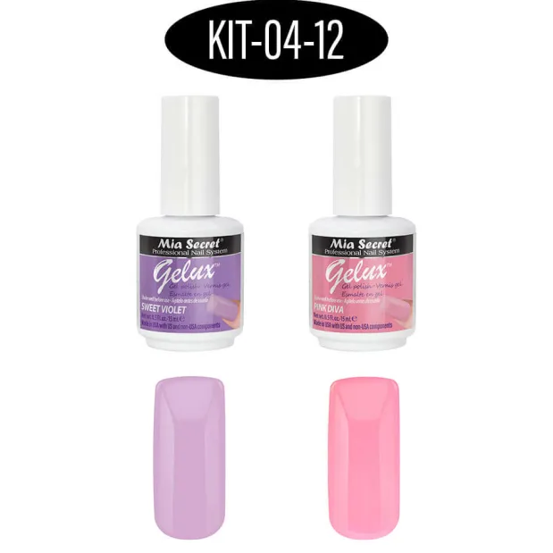 Gelux Soak-Off Gel Polish Kit